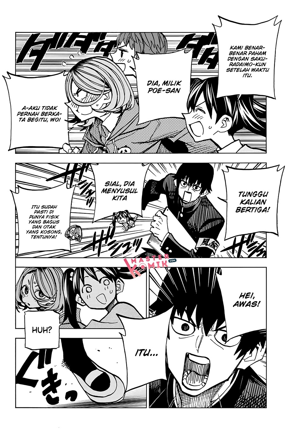 The Story Between a Dumb Prefect and a High School Girl with an Inappropriate Skirt Length chapter 4